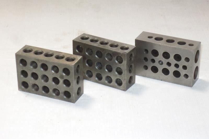 1-2-3 Blocks Matched Pair and 1 Single Block Marked J. H.