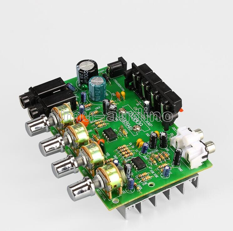 40W+40W Stereo Audio Amplifier Board Digital Microphone Amplifier Tone Control