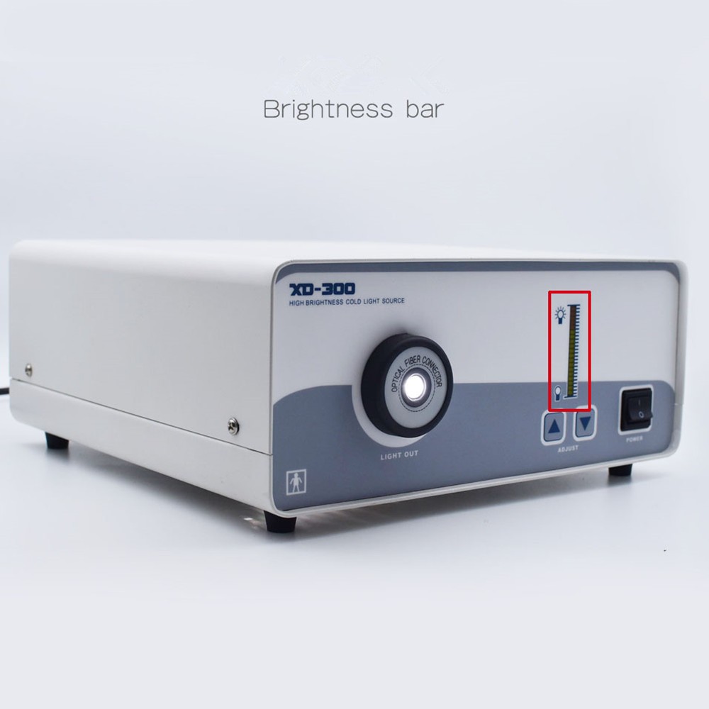 250W Xenon Fiber Optic Microscope Medical Cold Light Source with Touch Switch