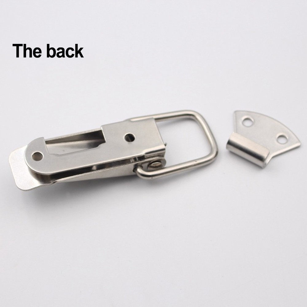 4PCS Case Box Latch Catch Stainless Steel Spring Loaded for Toggle Mount