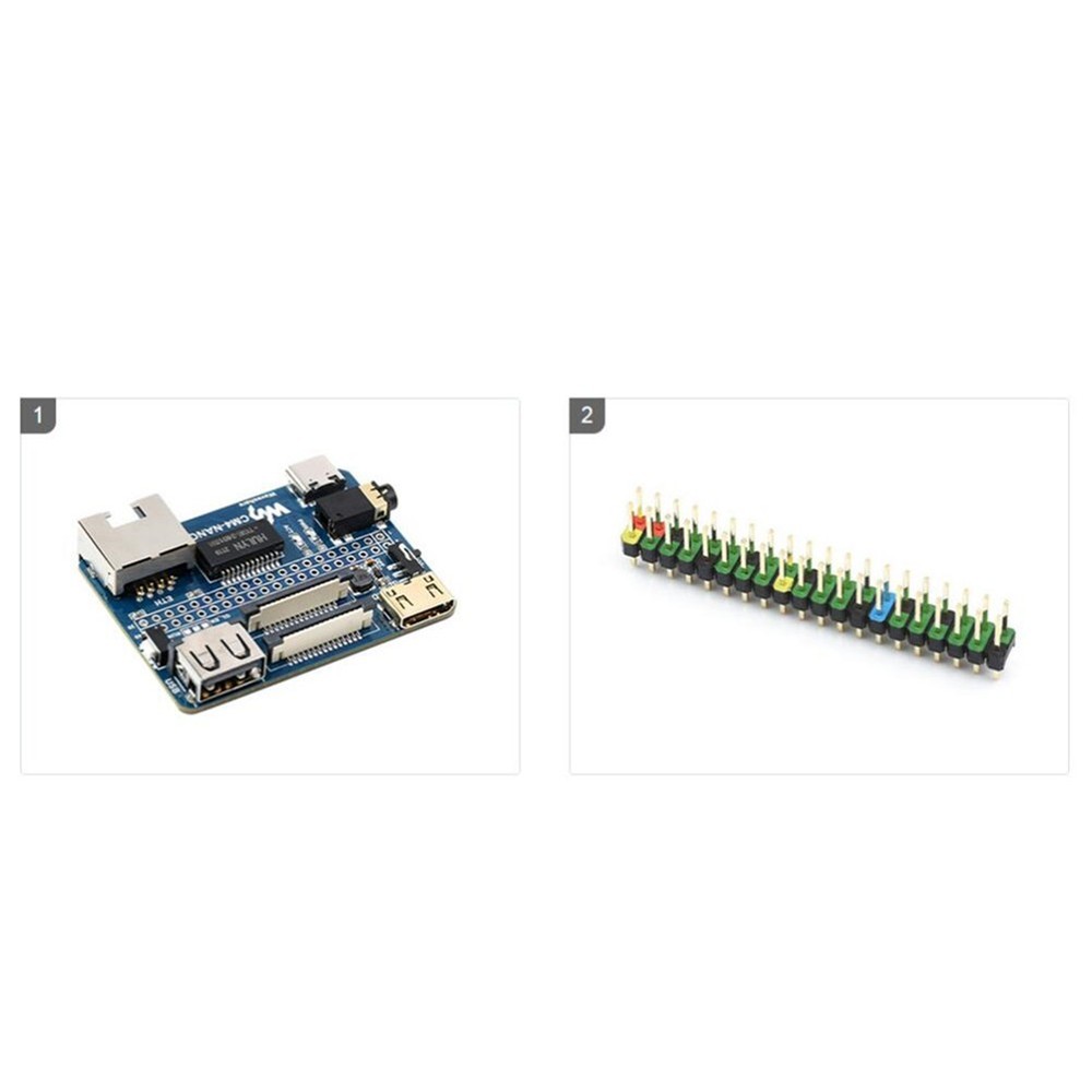 Nano Base Board (B) for Raspberry Pi Compute Module 4 Same Size as the CM4