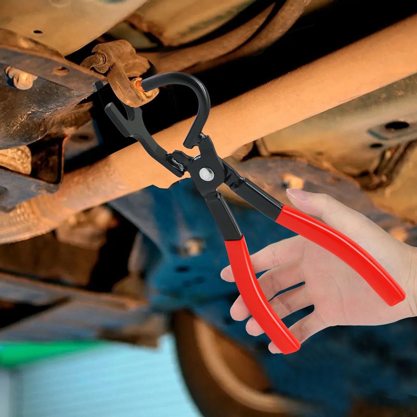 Exhaust Hanger Removal Pliers Grommets Removal Tool Muffler Rubber Hanger Pliers