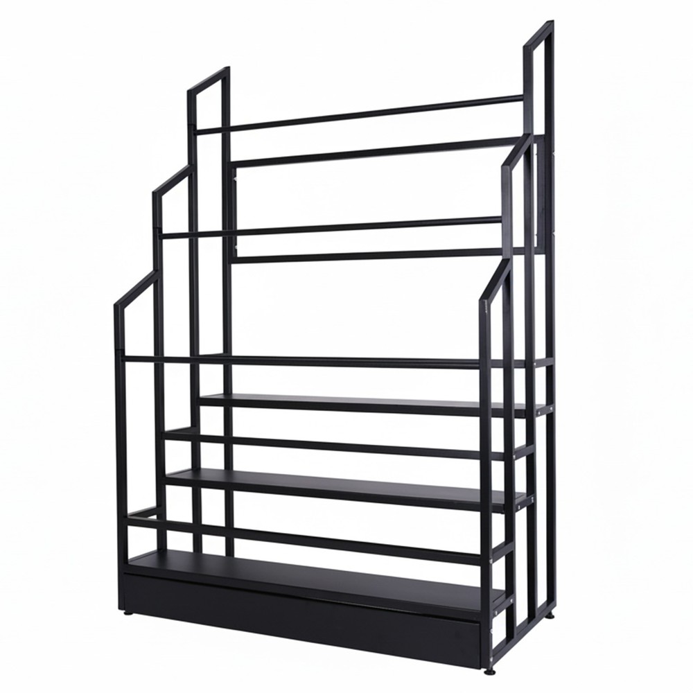 Fabric Roll Storage Rack Textile Fabric Display Rack Fabric Display Shelf