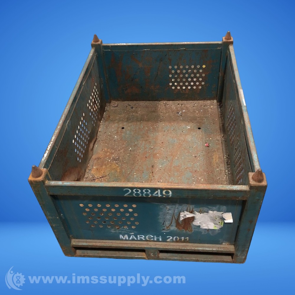 Broadway Metals Inc. 28849 Solid Sided Metal Container USIP