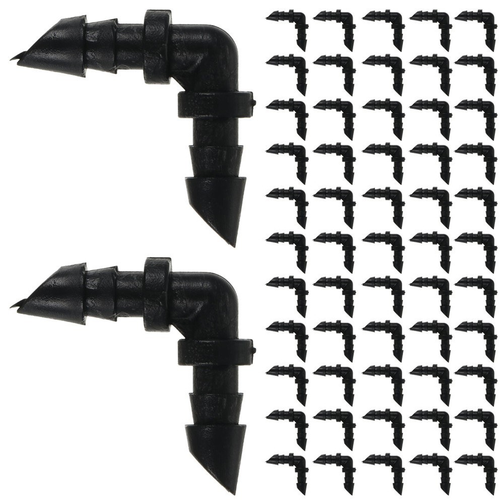 1000 Pcs Barbed Coupling Fitting Connector Drip Irrigation Elbow Fittings