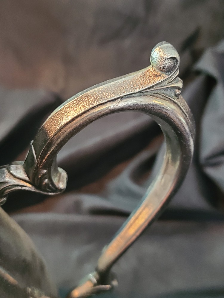 Vintage International Silver Co. footed Water Pitcher Silverplate