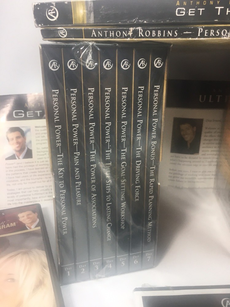NEW Anthony Tony Robbins Collection Multiple Sets