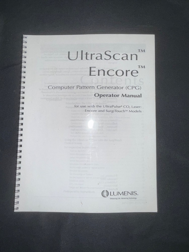 Cutera Xeo Series Operator Manual
