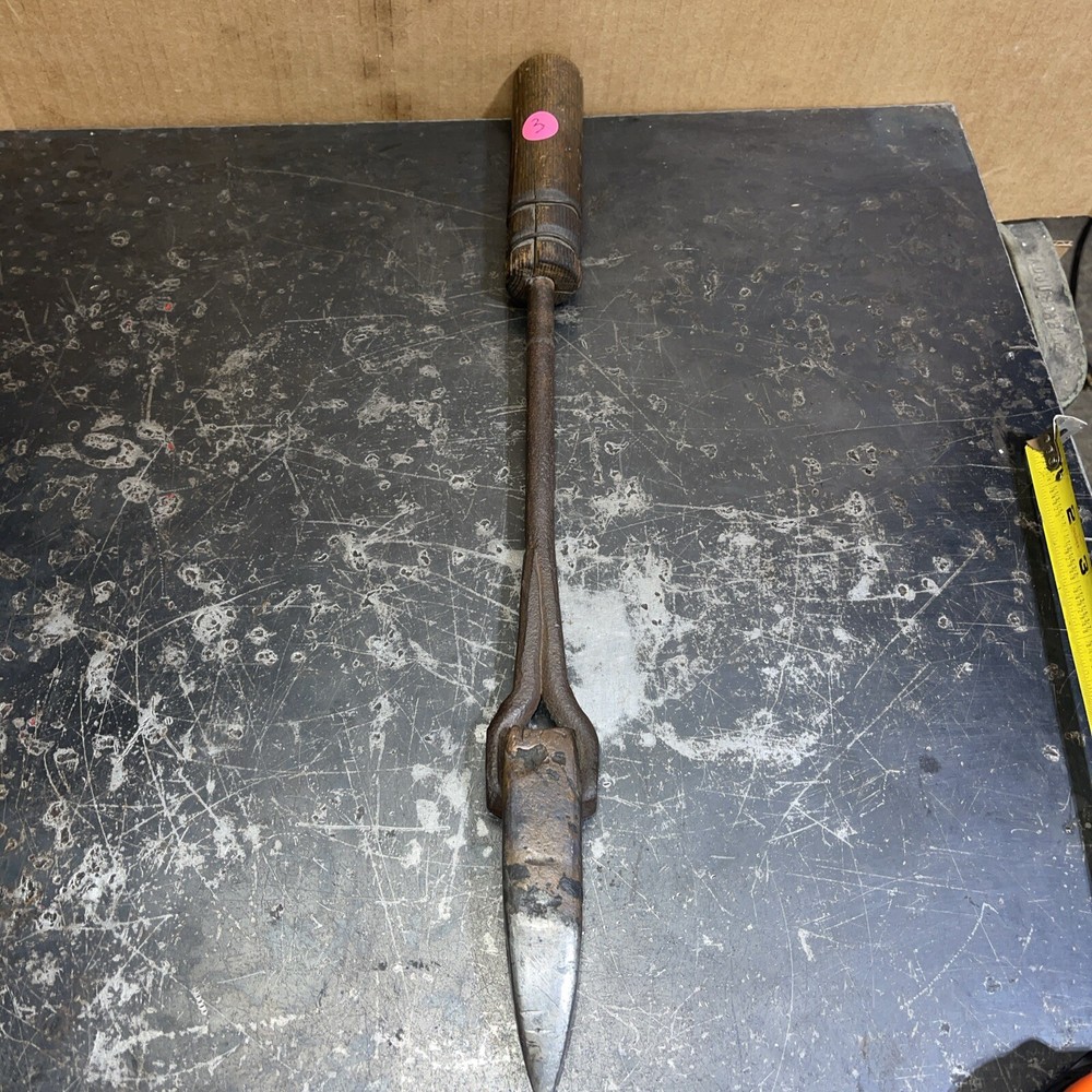 Antique Vintage Copper Tip  Soldering Iron Blacksmith Tools