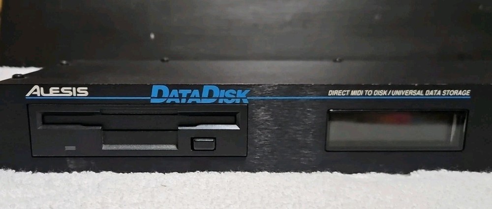 Alesis Datadisk Midi File / Sequence Player Data Backup Unit Only No Cords