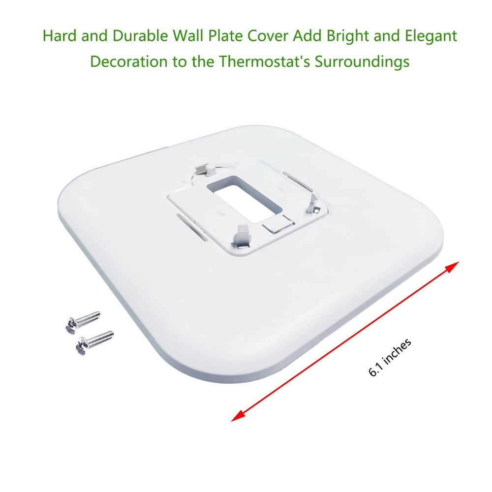 ARYEIELLSOW THP2400A1080 Large Cover Plate & Electrical Box Adaptor for White