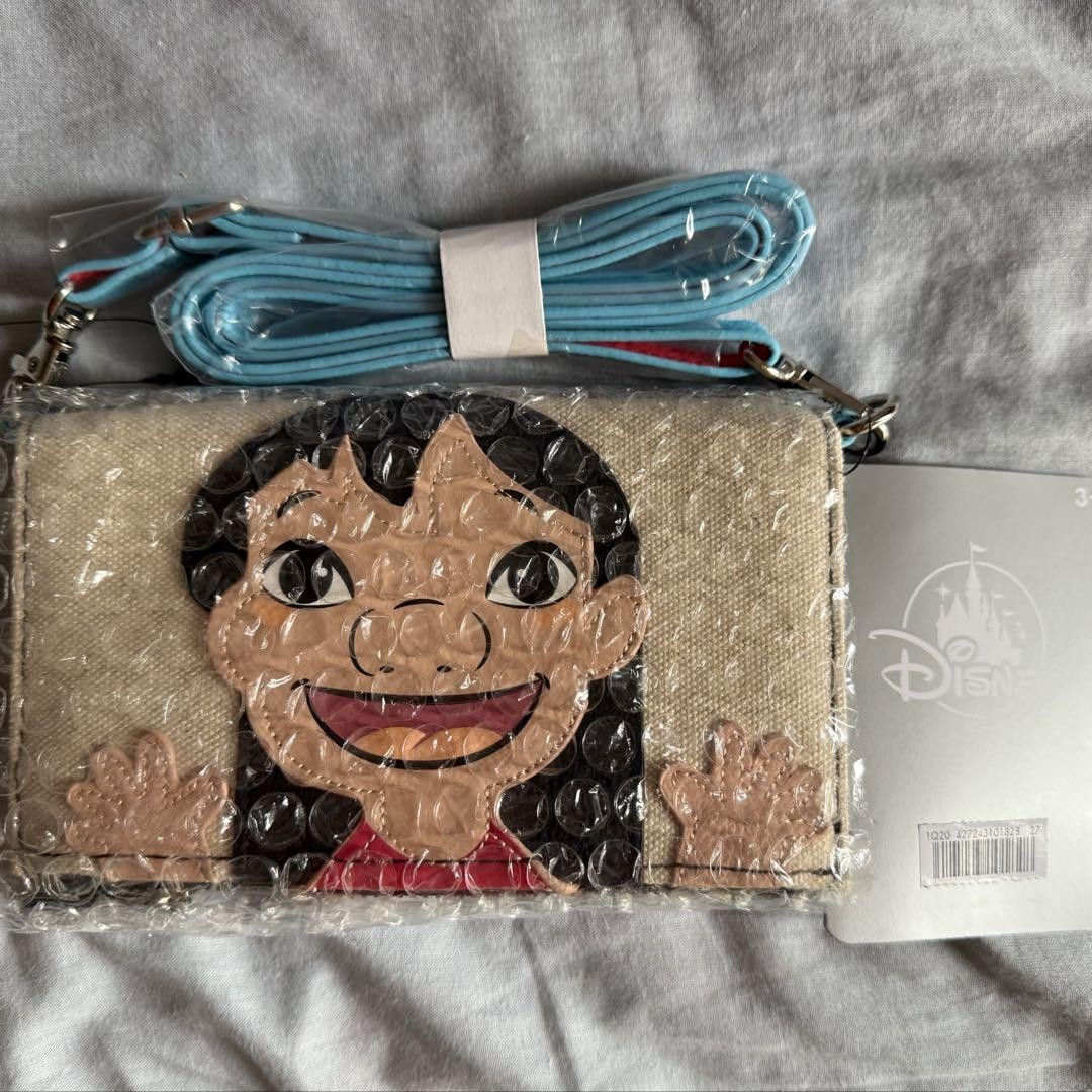 Disney Stitch Crossbody Wallet Case – Compact Shoulder Bag and Wallet Combo