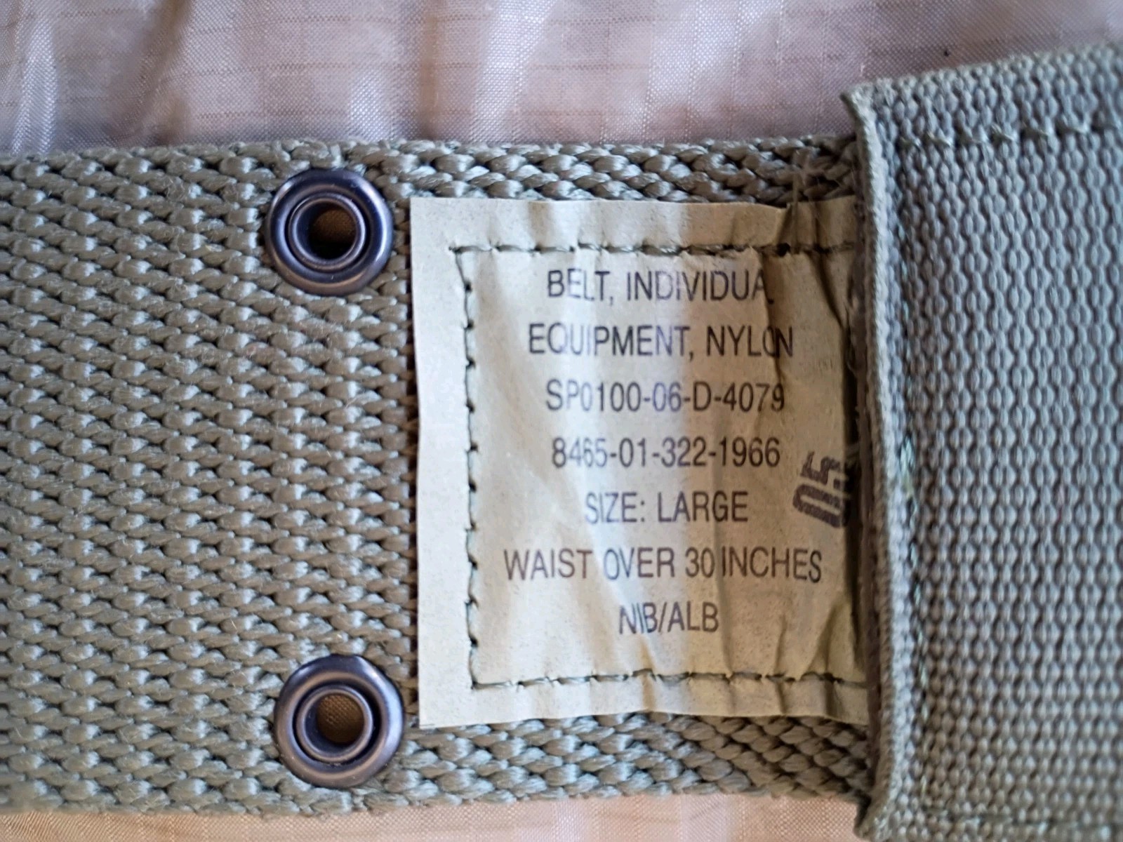 USGI LC2 Alice Belt Individual Equipment Military Web Belt Large Olive Drab New