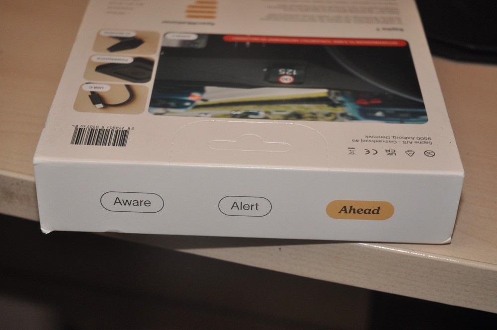 SAPHE DRIVE PRO Speed Camera Detector Current Speed + Speed Limit Excellent