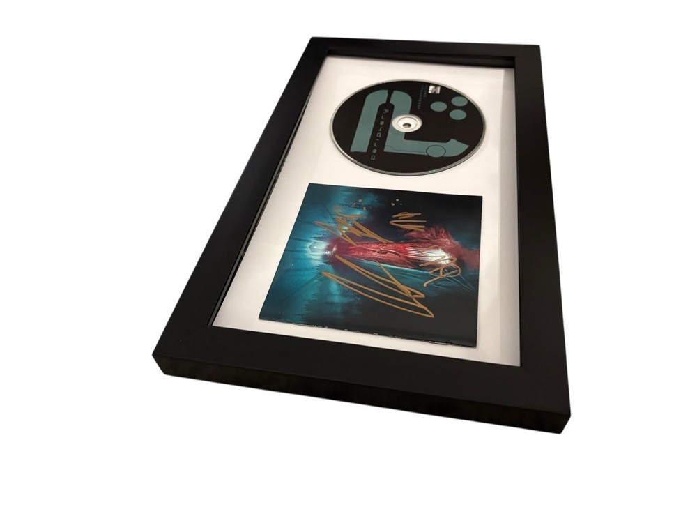 PERIPHERY SIGNED AUTOGRAPH x4 JUGGERNAUT: OMEGA FRAMED CD SPENCER +3 JSA COA