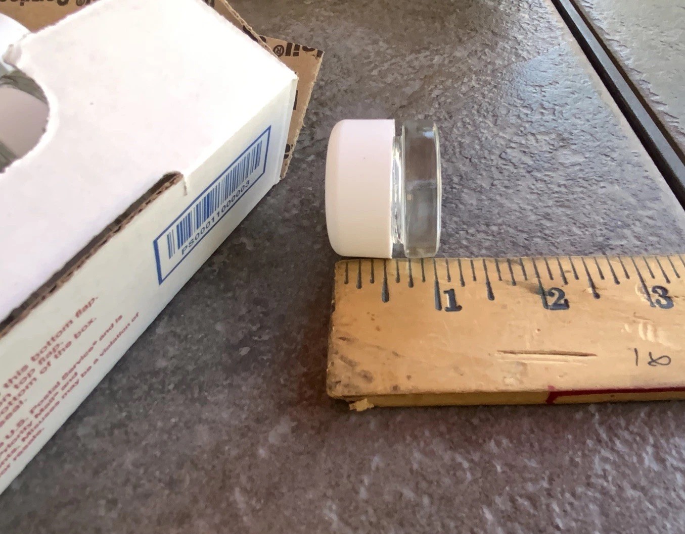 ‘LOT OF 30’ Clear Glass 5ml Concentrate Jars with Child Resistant Caps