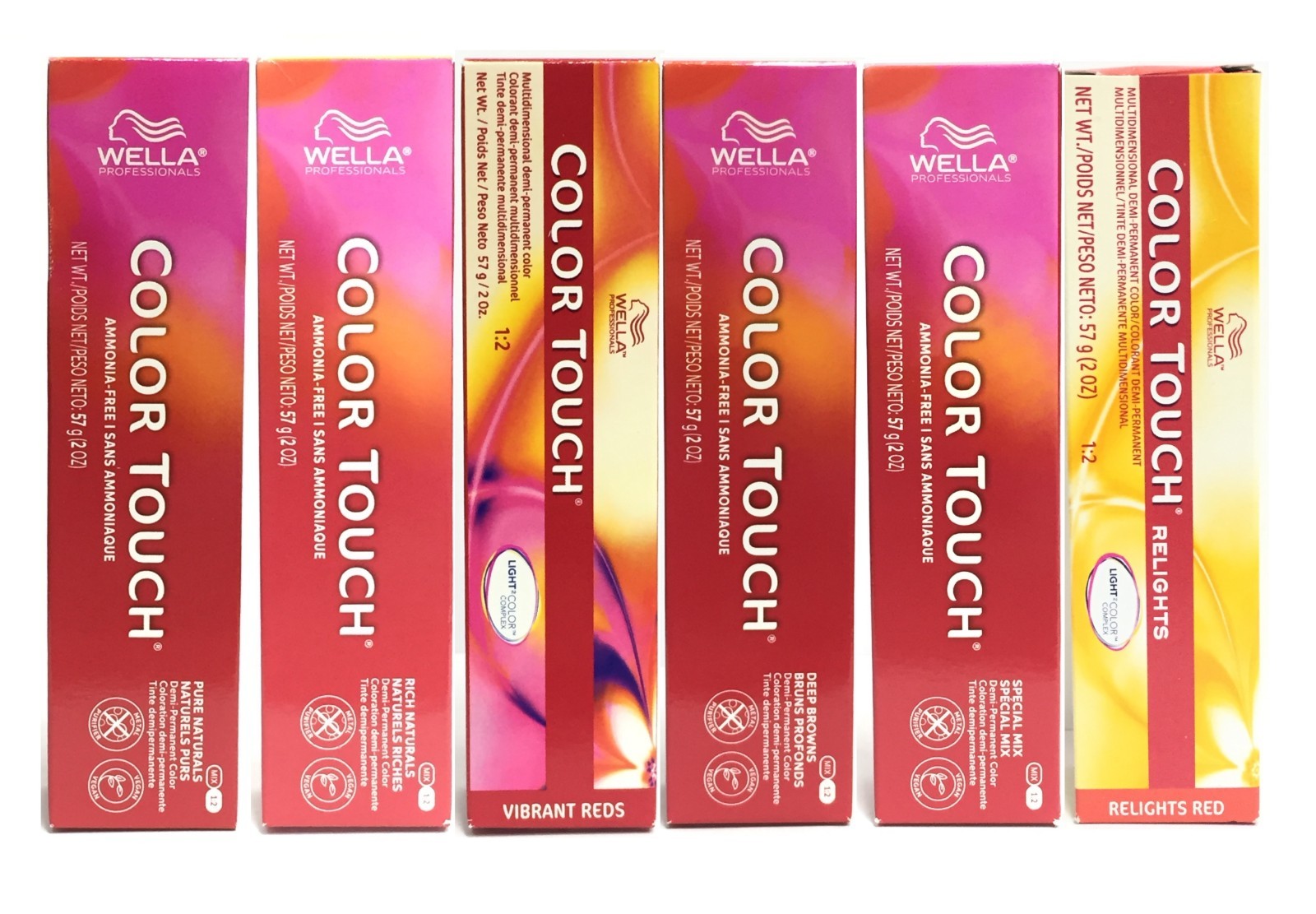 Wella Color Touch Demi Permanent Color Cream, 2 oz (CHOOSE COLOR)