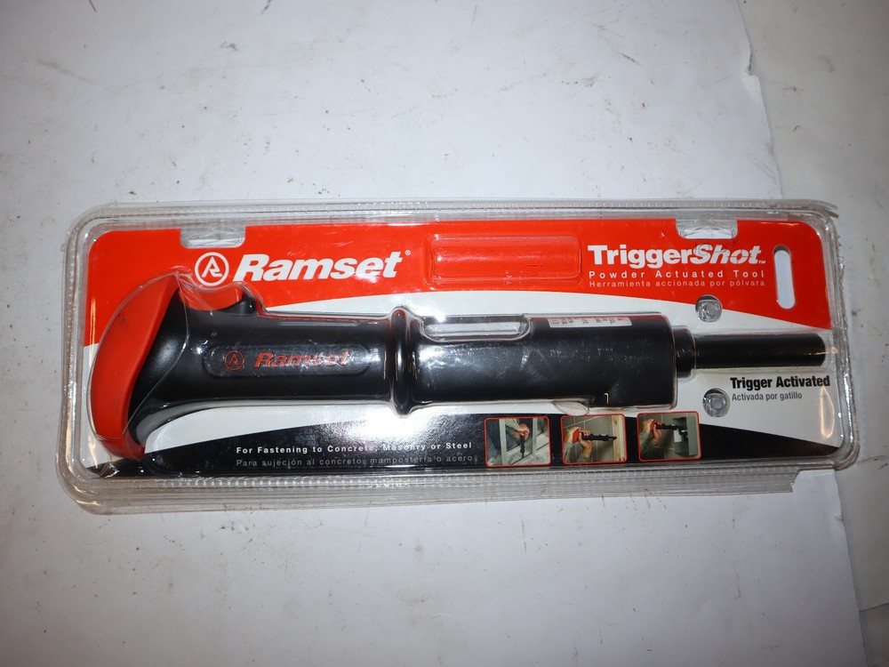 Ramset 40066 -TriggerShot- .22 Load Powder Actuated Trigger Activated Tool 70039
