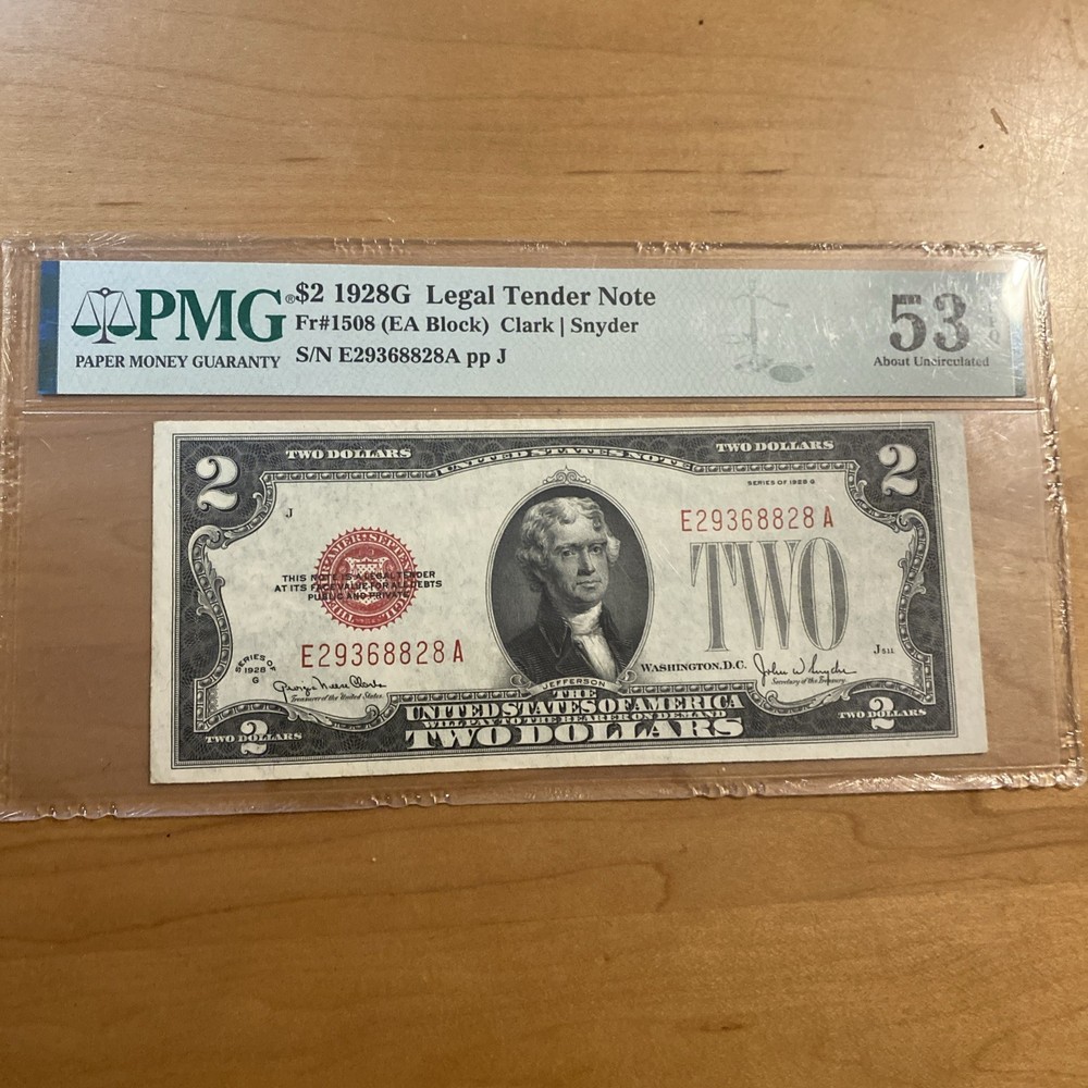 $2 1928G Legal Tender Note