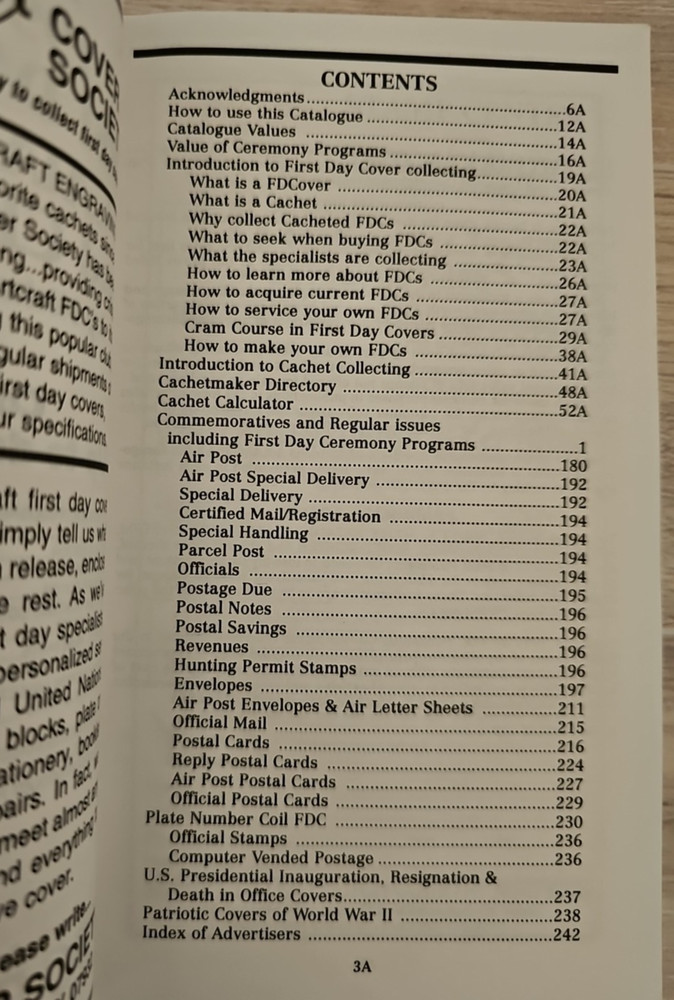 Vtg. 1996 SCOTT U.S. First Day Cover Catalogue & Checklist Book