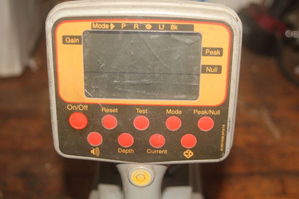 Radiodetection Precision Locator Depth Finder RD432PDL