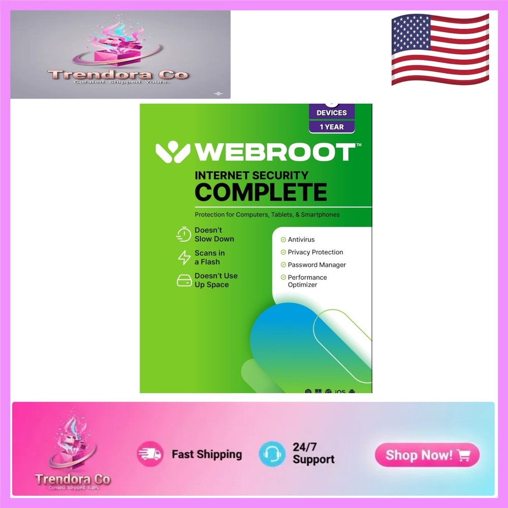 25GB Cloud Backup & Optimizer: Internet Security Complete for 5 Devices, 1