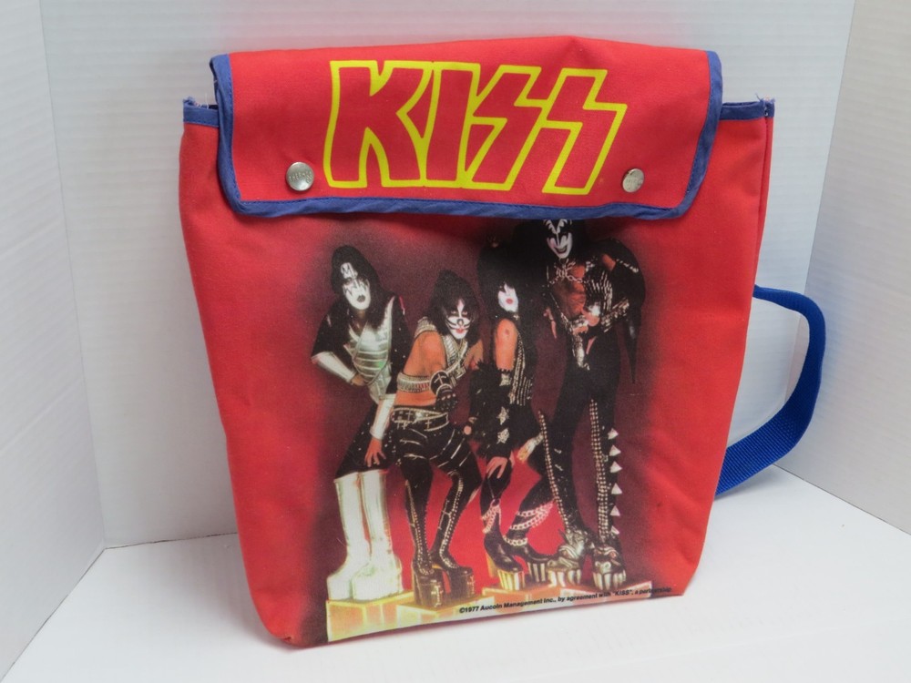 KISS SUPER PACK BACKPACK - KING SEELEY THERMOS CO. - 1977 VINTAGE AUCOIN
