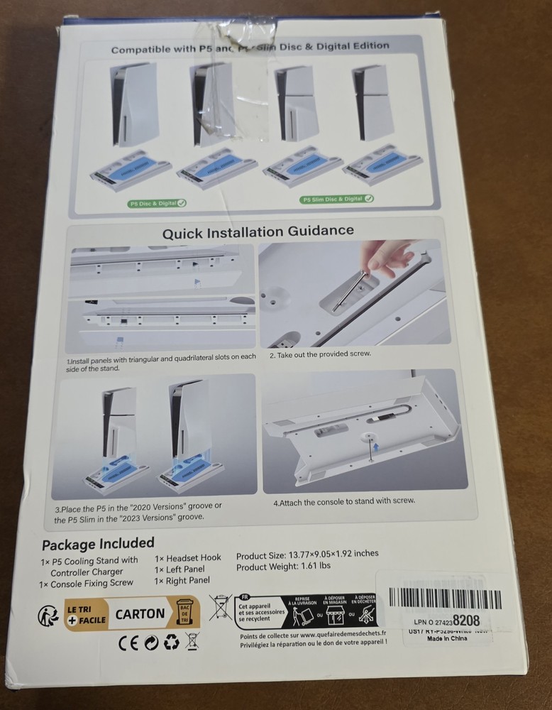 P5 Cooling Stand With Controller Charger