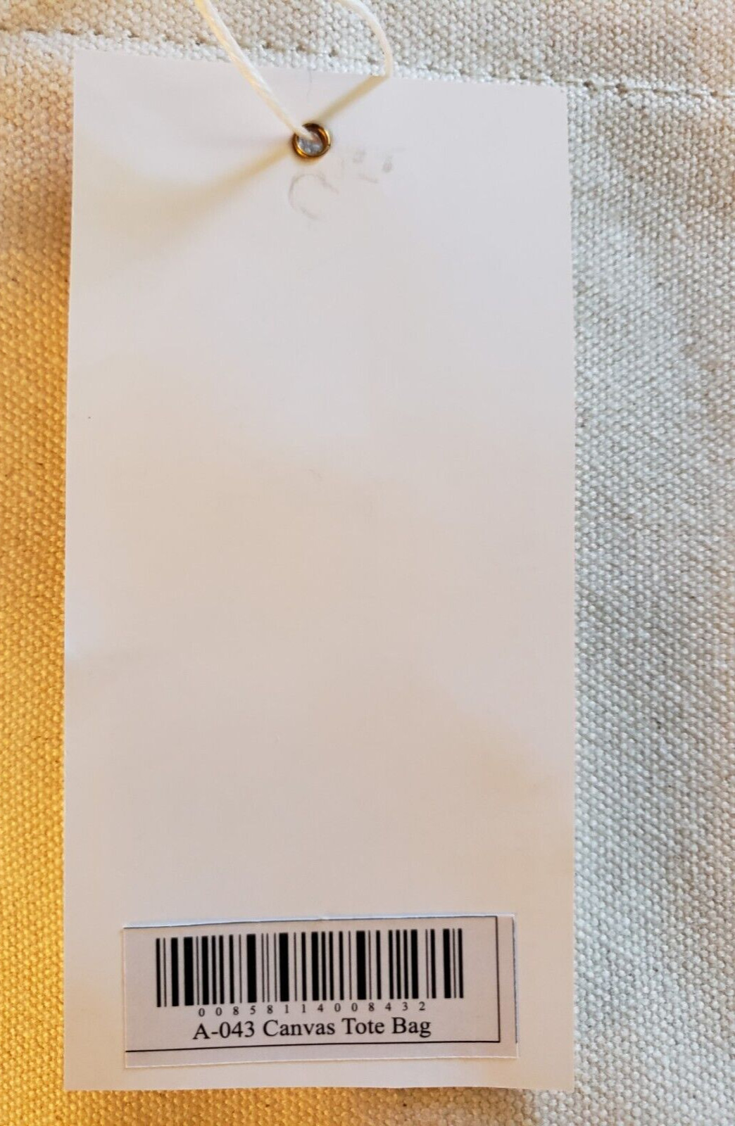 The Laundress - EVERYDAY TOTE BAG - 100% Cotton Canvas - 15" x 20" x 8" - NEW