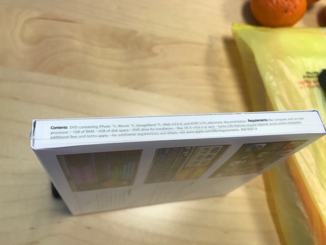 Mac Apple iLife 11 - 1 User Full Version MC623Z/A Macintosh DVD in sealed box