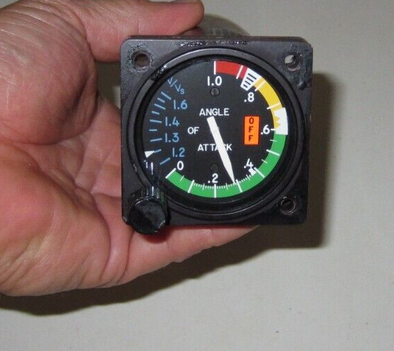 AIRCRAFT ANGLE OF ATTACK BUTTONS FUNCTION PROPERLY NEEDS RECERT  SLZ 9618-5
