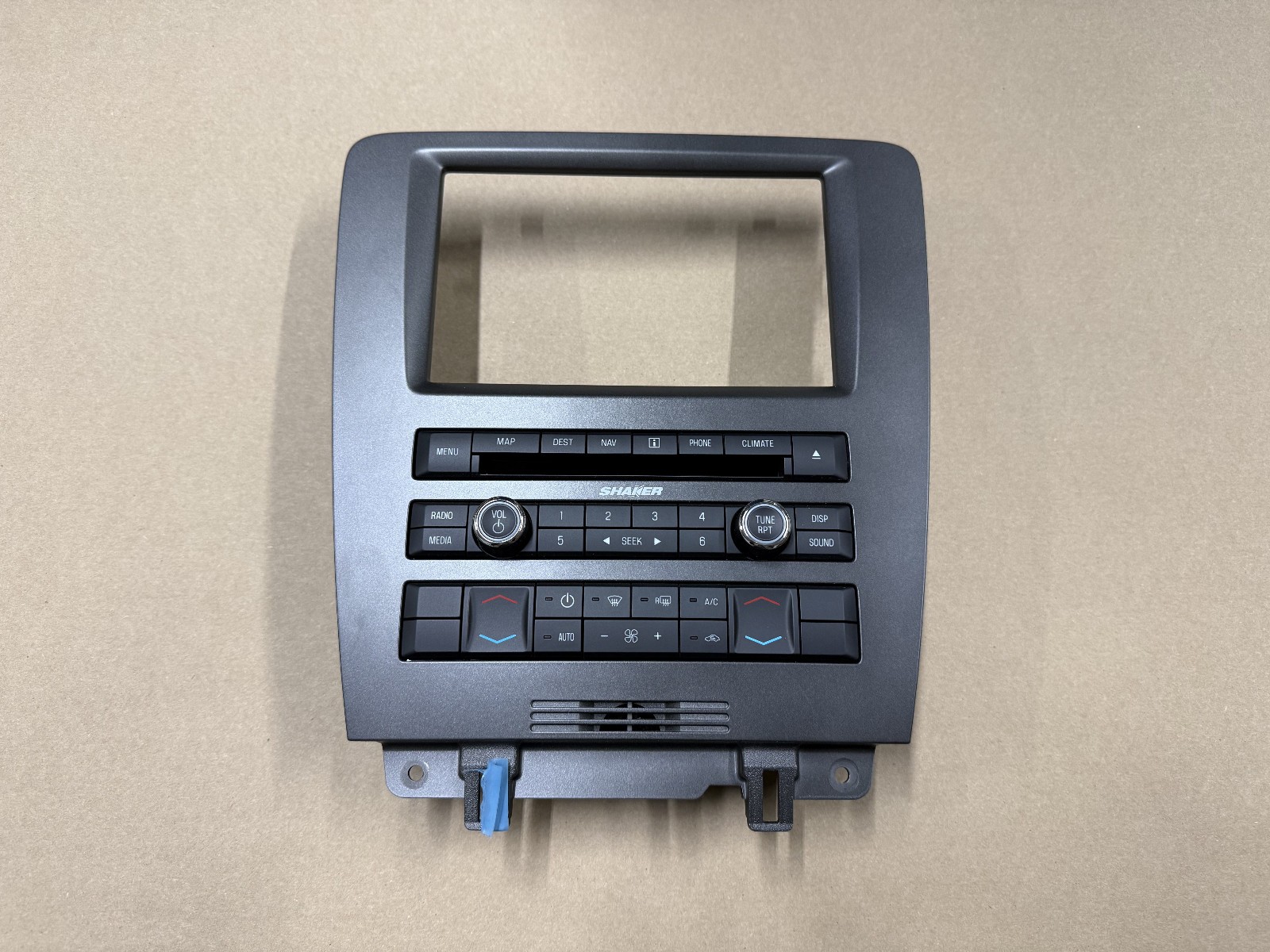 2013-2014 Ford Mustang GT500 Touch Screen Face Plate Radio Trim Piece 2011-2014