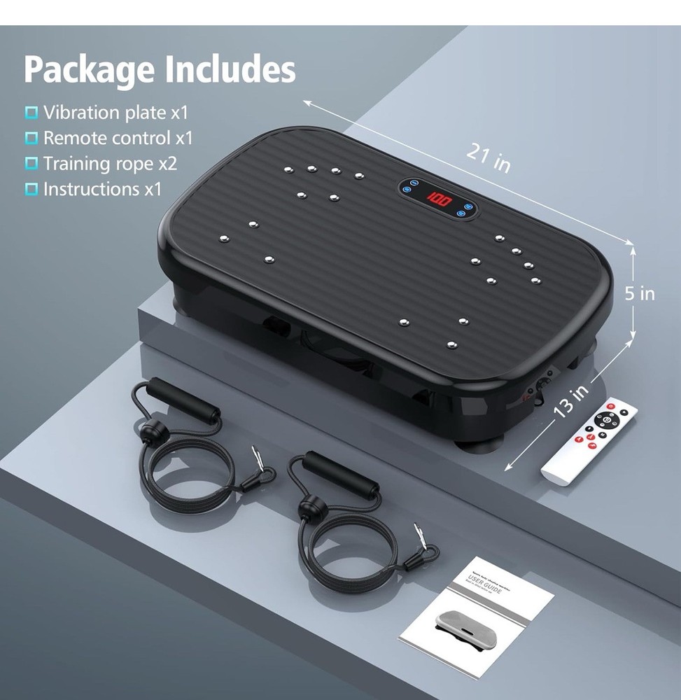 PUREROYI Vibration Plate Exercise Machine