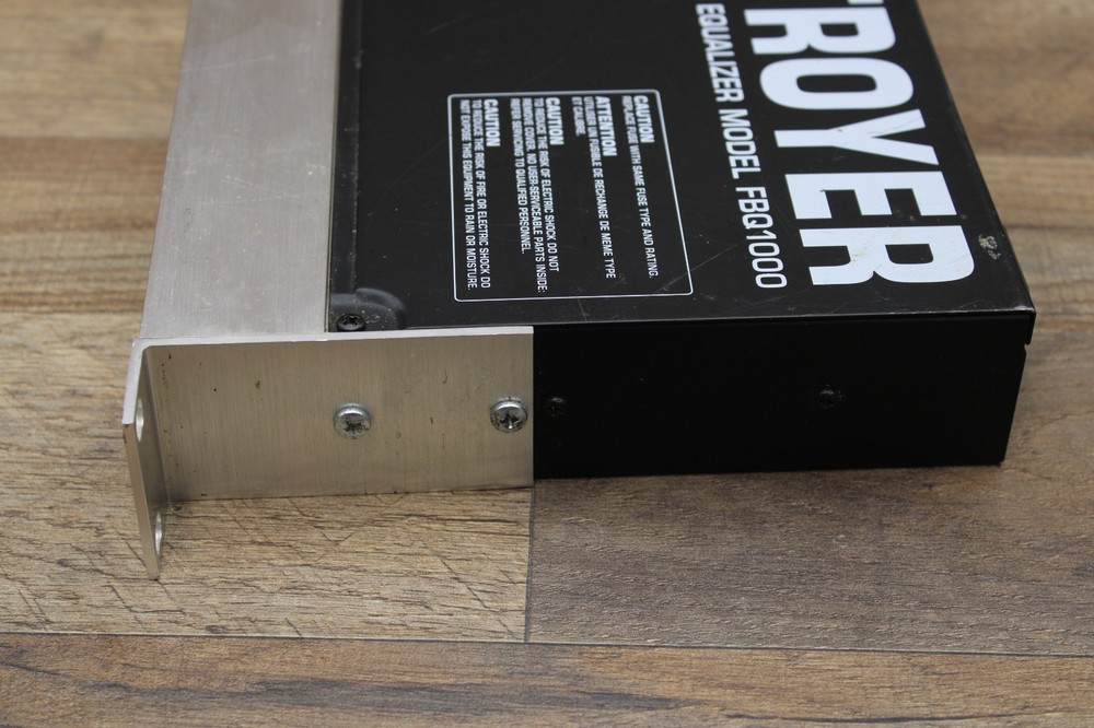 Behringer Automatic Feedback Destroyer Preametric EQ FBQ1000