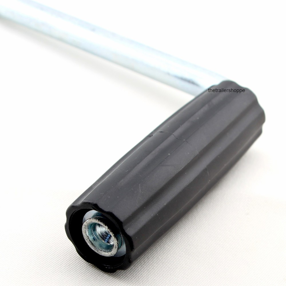 Ram Side-wind Replacement Trailer Jack Handle with plastic Knob 7,000 lb.