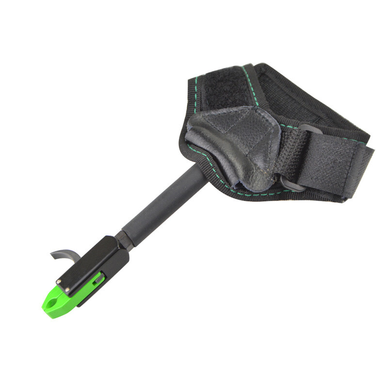 Archery Compound Bow Release Aid Child Thumb Trigger CaliperWrist Youth Practice