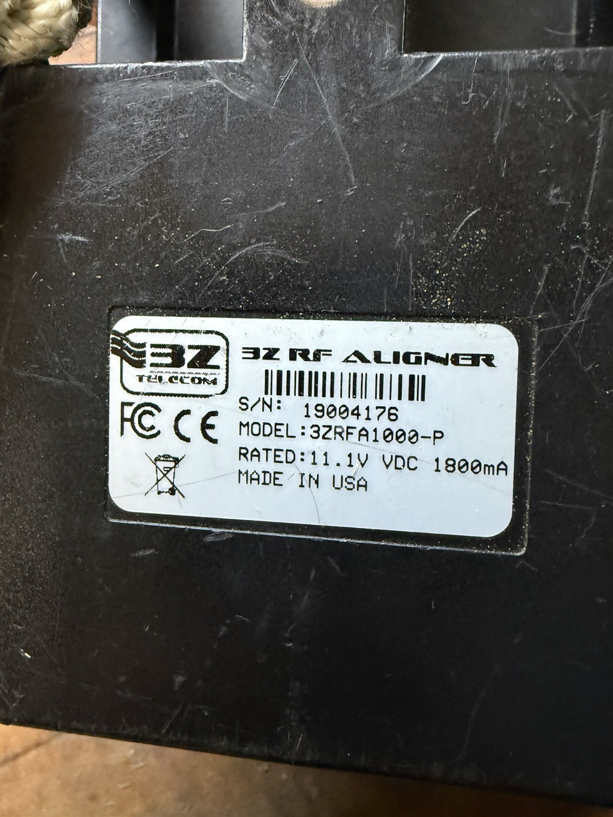 RF Aligner 3ZRFA1000-P Microwave Antenna Alignment Tool w/ Case