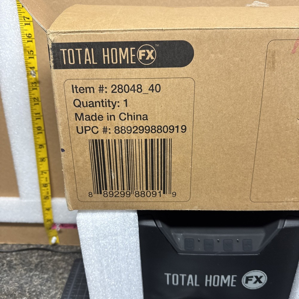 TOTALHOME FX Bluetooth Portable Speaker ￼ Waterproof Wireless ￼