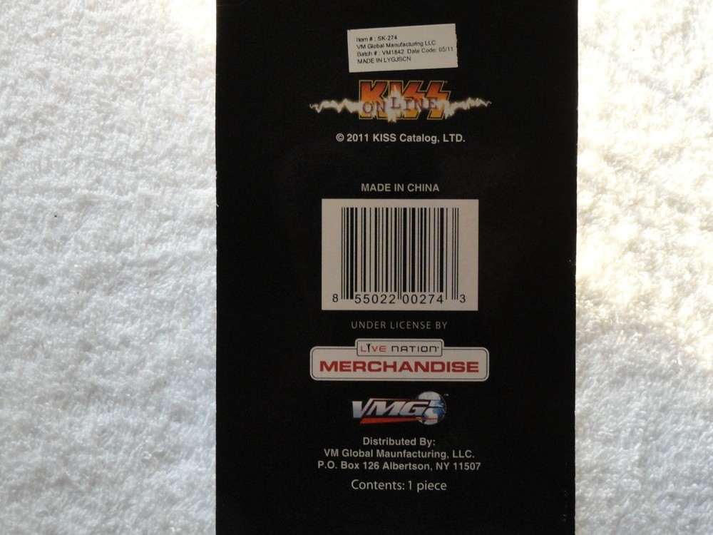 KISS FM Auto Scan Radio/Vintage Headband/Wristband/Finger Board/Magnets Lot