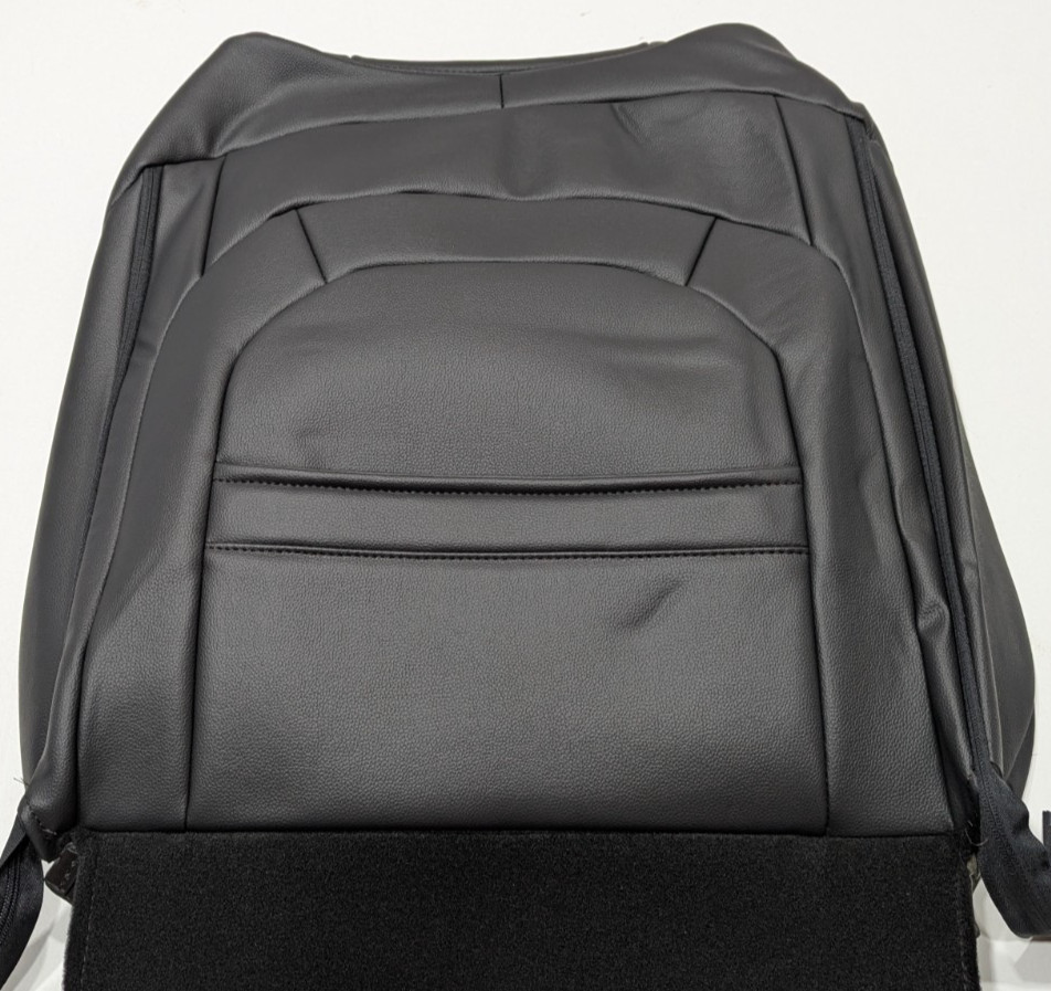 For Ram 1500 Quad Cab Big Horn 2022-2026 Black Leather Seat Covers NT199