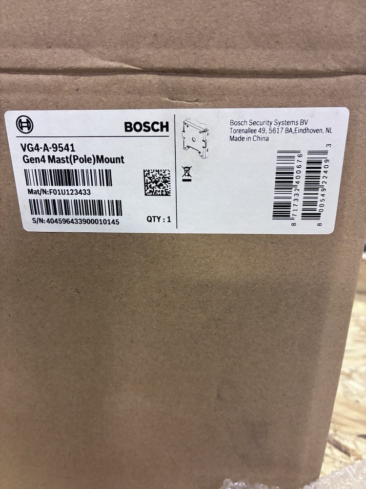 Bosch VG4-9541 Gen4 Mast (Pole) Mount SEALED