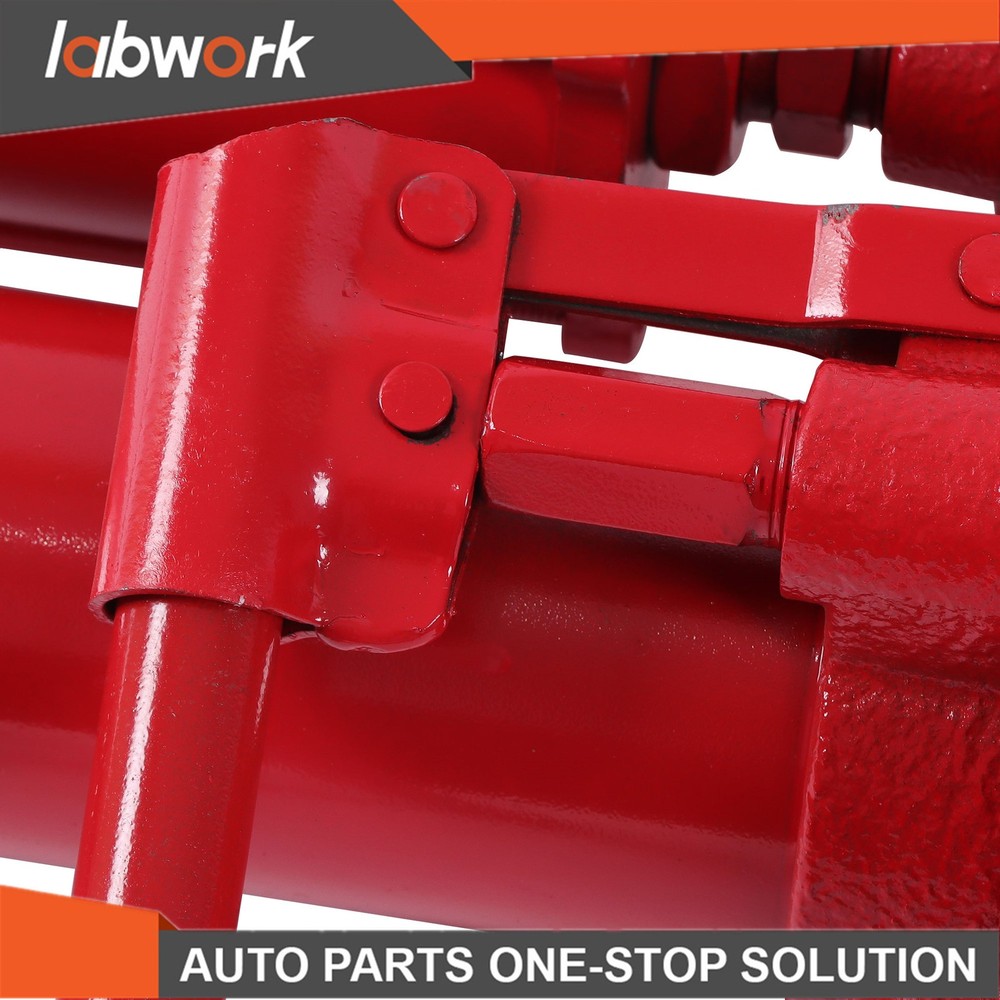 Labwork 8 Ton Long Hydraulic Air Jack Single Pump Engine Lifting Cherry Picker