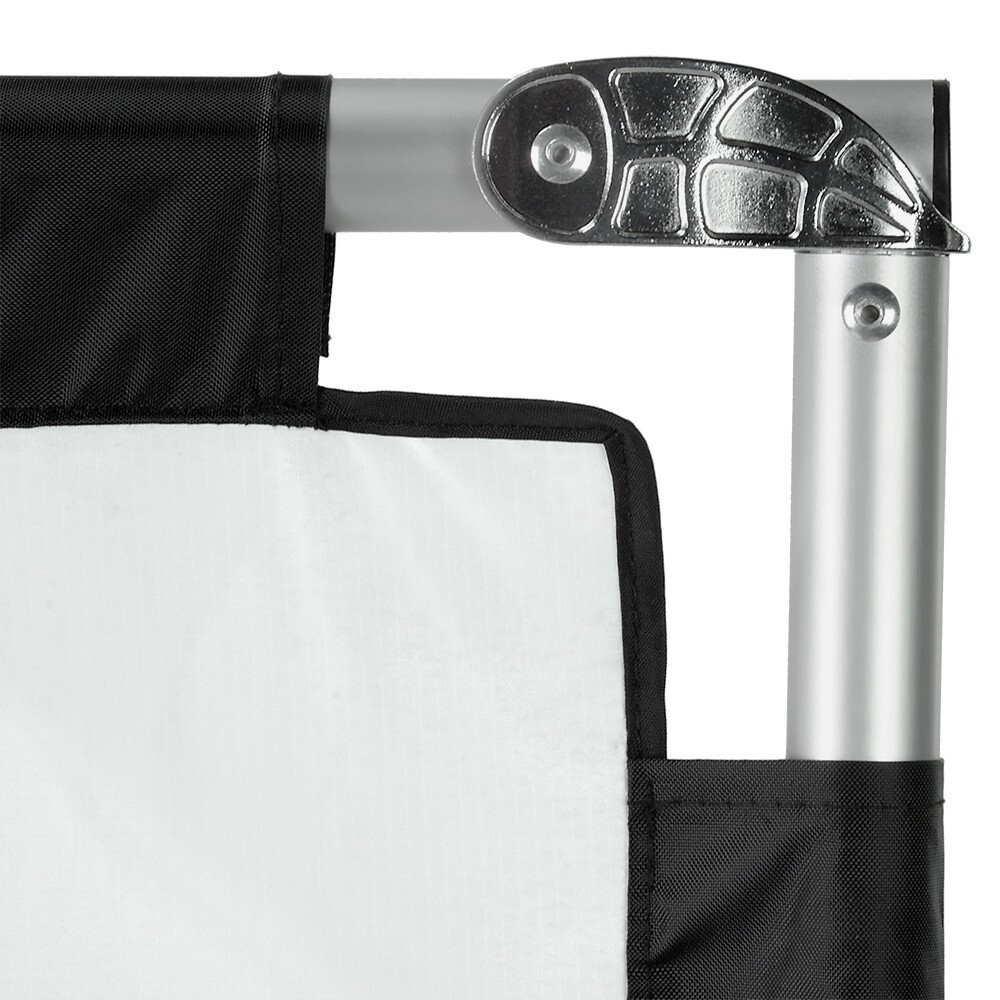 Sun Scrim Panel 100x150cm - Collapsible Frame w/ Diffusion & Silver/White Cover