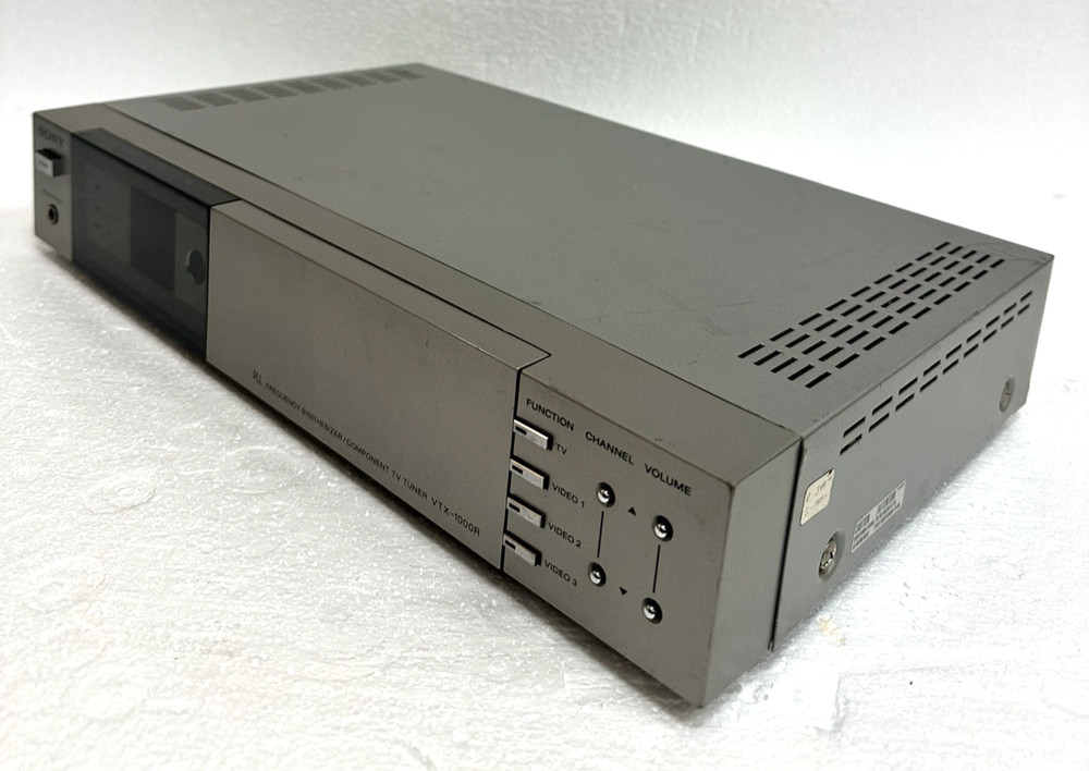Sony VTX-1000R Frequency Synthesizer Component TV Tuner Working!