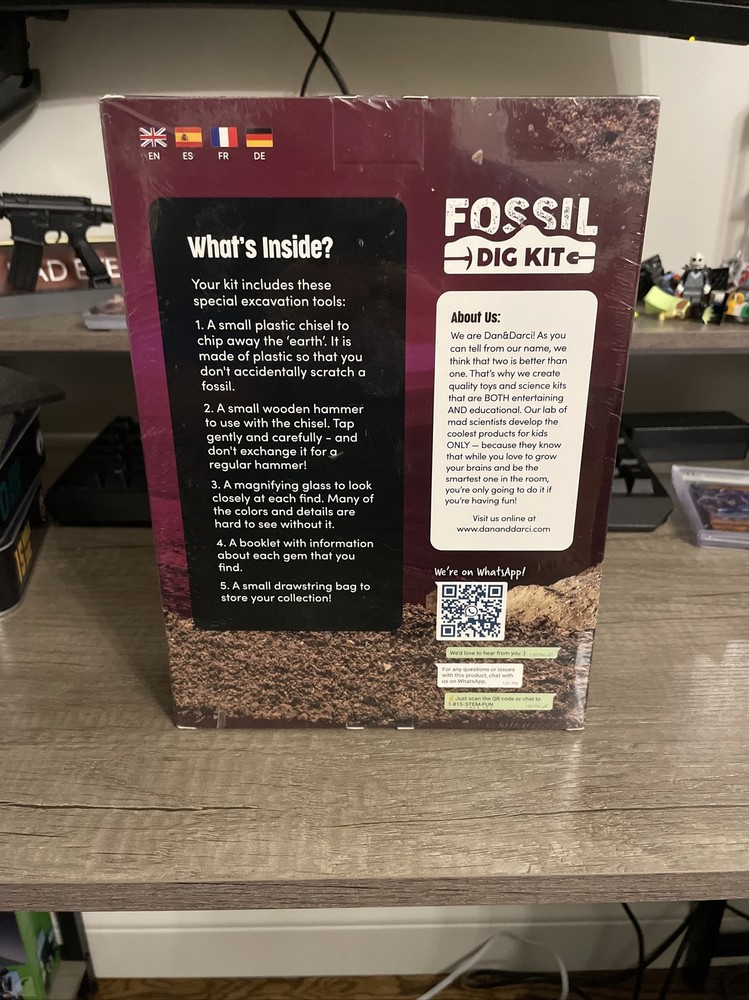 Fossil Dig Kit - Educational STEM Science Toys for Ages 6+