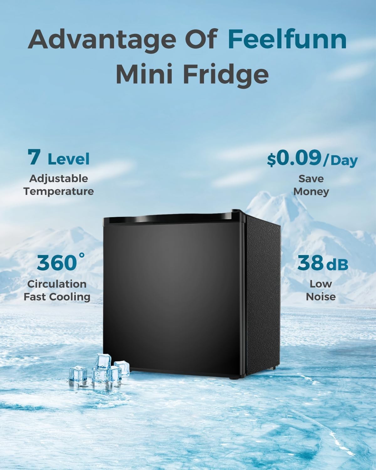 Small Fridge with Freezer Single Door | Final Clearance SALE | Random Color