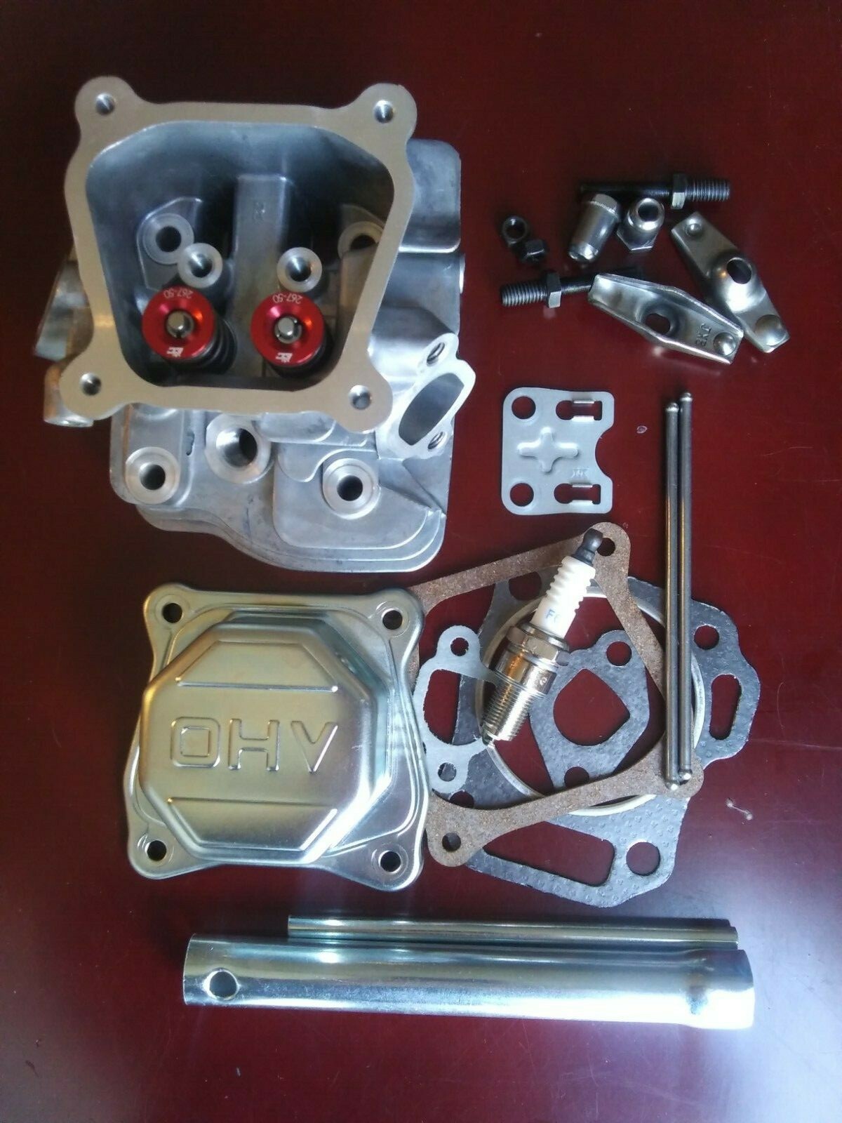 NON-HEMI 212cc PREDATOR OUTLAW HEAD - 29mm- 26mm gokart racing - mini bike drags