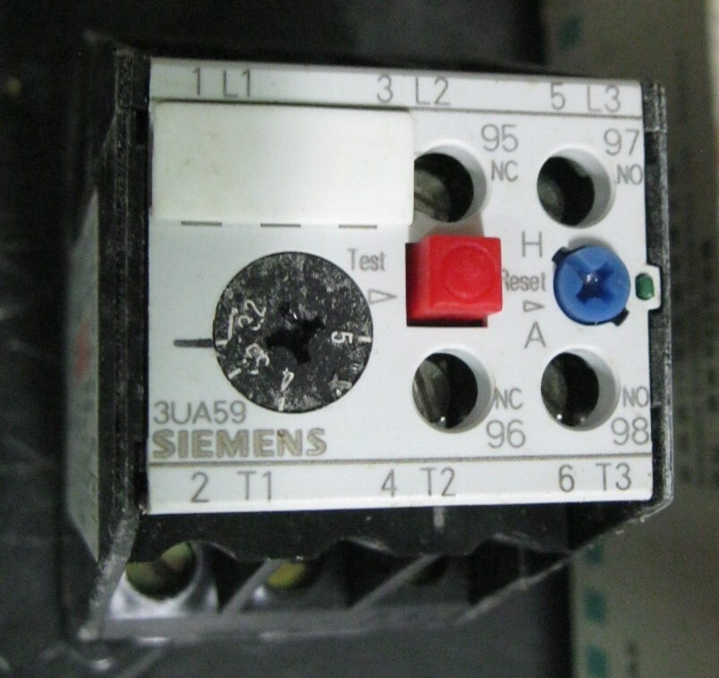 Siemens 3UA5940-0J Overload Relay