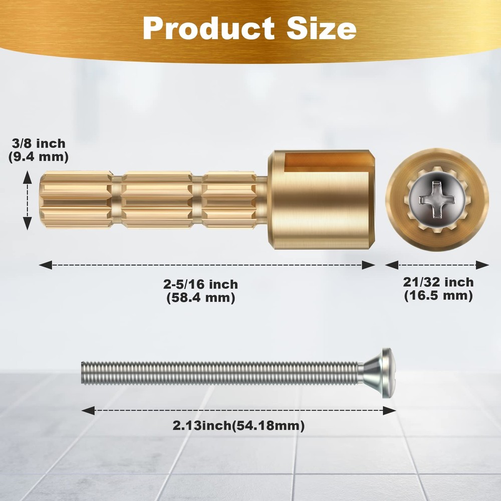 Dreyoo 1 Pack Stem Adapter, Replacement for 970-0770 Plumbing as shown