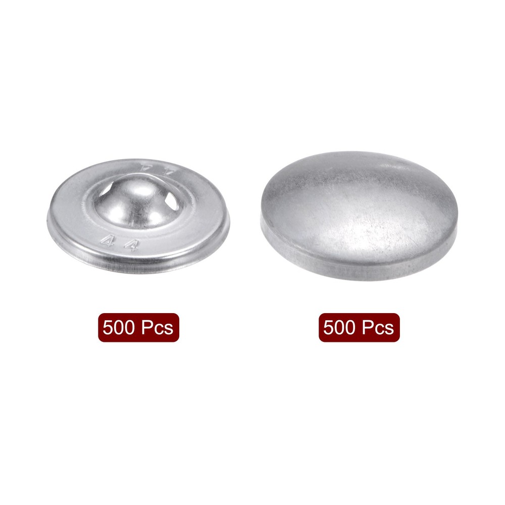 500 Set Button Supplies 44L(27mm/1.1") for Button Maker Machine